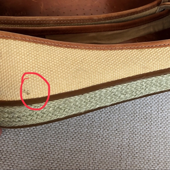 Cole Haan Canvas & Leather Loafers - Picture 7 of 8